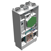 Trattamento aria deuclima-VMC verticale 300V 500V