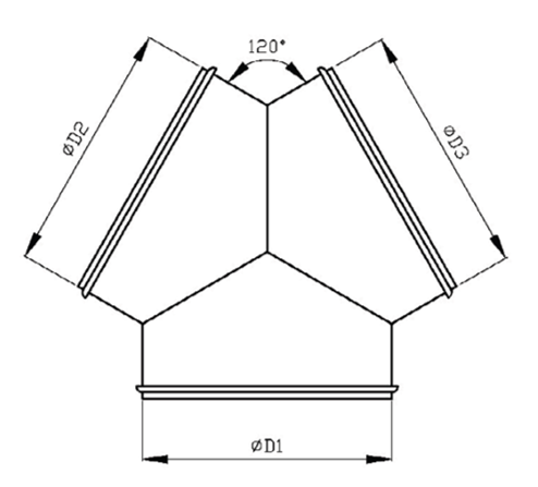 Manicotto di derivazione Eurotherm