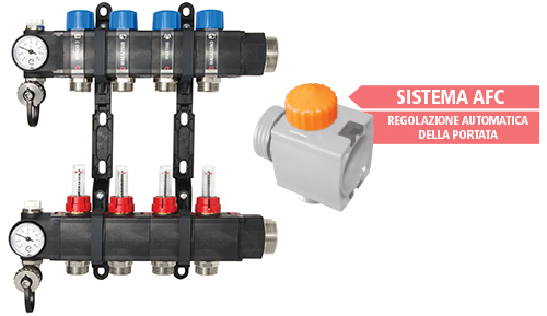 Listino Eurotherm 2019 - Collettore SL con tecnologia del bilanciamento automatico della portata AFC