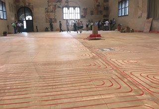  Riqualificazione sistema radiante basso spessore Zeromax Palazzo della ragione Mantova