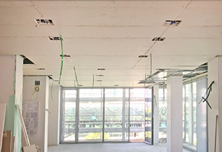  Impianto radiante a soffitto Leonardo per la climatizzazione della Casa Sollievo Bimbi Vidas a Milano