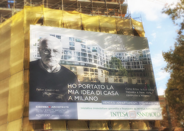 Impianto radiante, regolazione smartcomfort e trattamento aria per la residenza Carlo Erba di Milano progettata dall'architetto Peter Eisenman